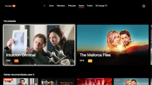Orange TV para Android TV screenshot 4