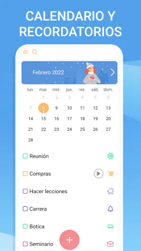 Organizador y lista de tareas screenshot 2