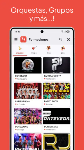 Orquestas de Galicia y Fiestas screenshot 4