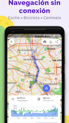 OsmAnd — Mapas y GPS Offline screenshot