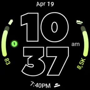 Outlined Watch Face screenshot 9