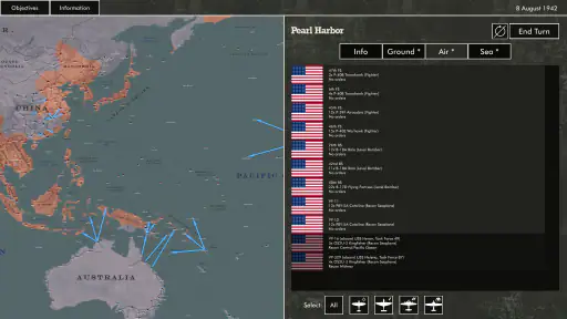 Pacific Fire screenshot 1