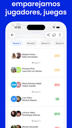 Padel Fast - Tu nivel de pádel screenshot 3