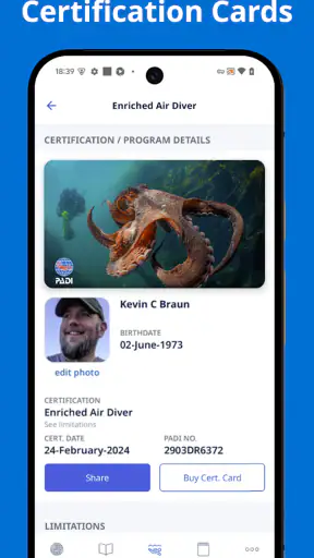 PADI screenshot 5
