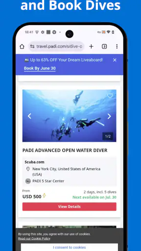 PADI screenshot 7