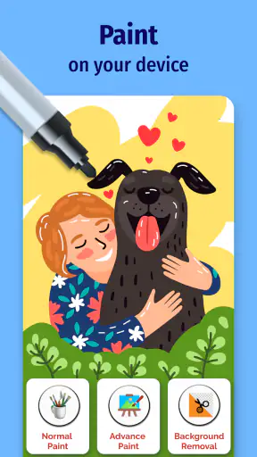 Paint parameters Android screenshot 1