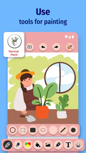 Paint parameters Android screenshot 2