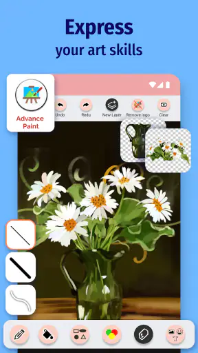 Paint parameters Android screenshot 5