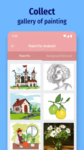 Paint parameters Android screenshot 6