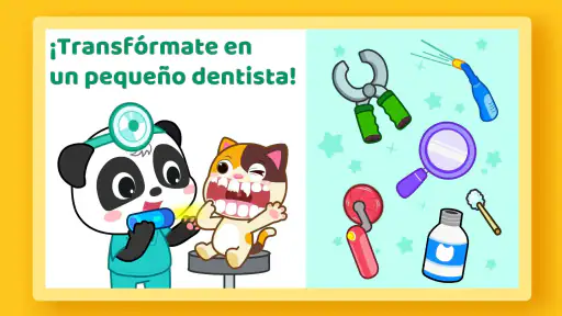 Panda Bebé: Cuidado dental screenshot 10