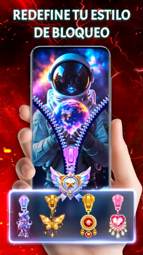Pantalla Bloqueo Zíper Fondo screenshot 6