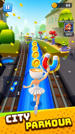 Parkour Extremo: Subway Run screenshot 2