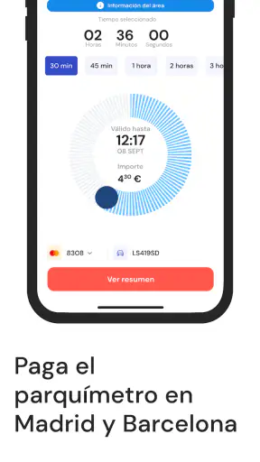 Parquimetro y Parking Parclick screenshot 4