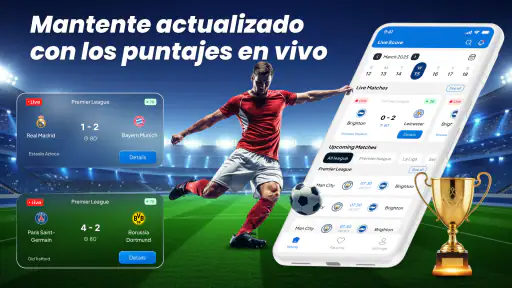 Partidos de fútbol en directo screenshot 1