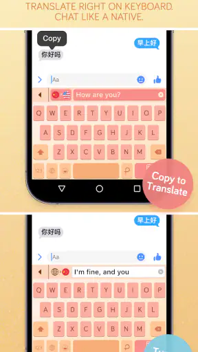 Pastel Keyboard Themes Color screenshot 4