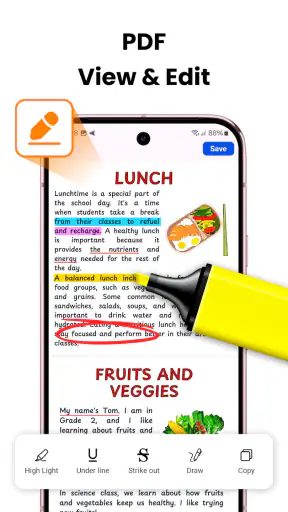 PDF Reader: View PDF File screenshot 3