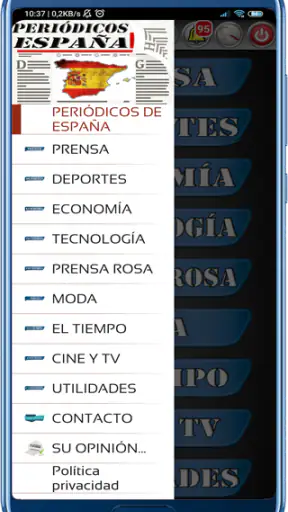 Periódicos de España screenshot 2