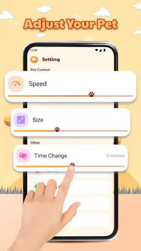 Pet On Screen - Shimeji Kawaii screenshot 4