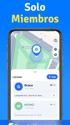 Phone Locator-GPS Familia screenshot 4