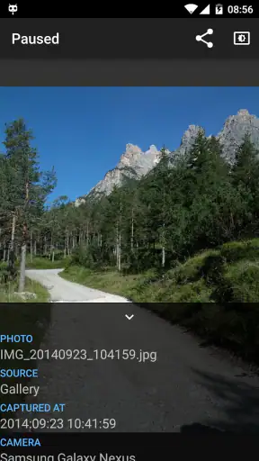 PhotoCloud Frame Slideshow screenshot 2