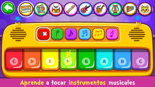Piano Niños Música y Canciones screenshot 9