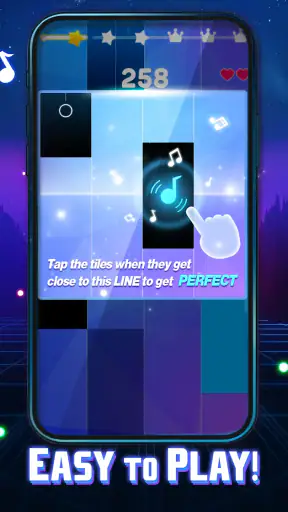 Piano Pink Music: Juego Ritmo screenshot
