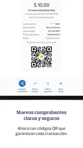 PICHINCHA BANCA MÓVIL screenshot 5