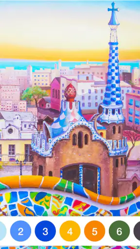 Pintar Por Números Colorear screenshot 10