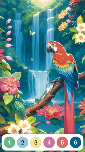 Pintar Por Números Colorear screenshot 7