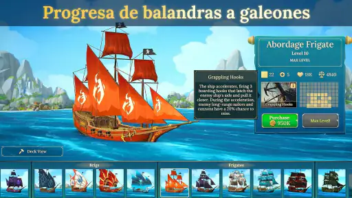 Pirate Ships・Construye y lucha screenshot 4