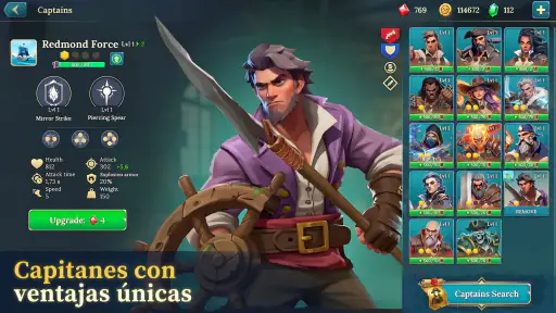Pirate Ships・Construye y lucha screenshot 5
