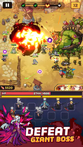Pixel Defenders: Merge TD Game screenshot 11
