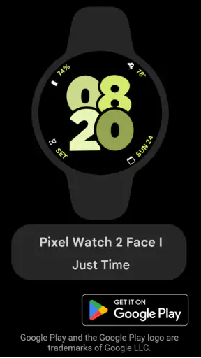 Pixel Watch 2 Face I screenshot 4