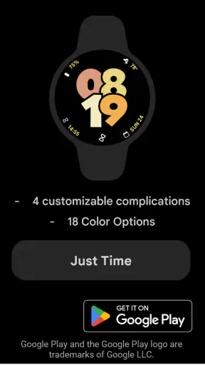 Pixel Watch 2 Face I screenshot 5