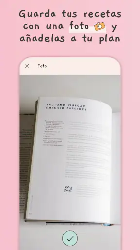Planificador de menú semanal screenshot 3