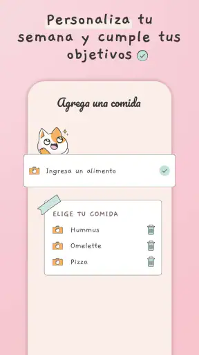 Planificador de menú semanal screenshot 6