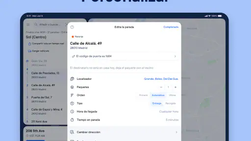 Planificador de rutas Circuit screenshot 10