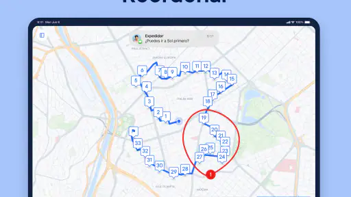 Planificador de rutas Circuit screenshot 11