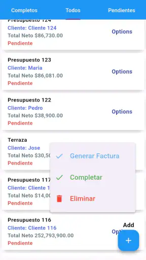 PLANTILLA PRESUPUESTO CLIENTES screenshot 6
