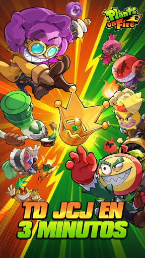 Plants on Fire: Clash & Defend screenshot 1