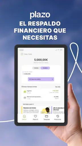 Plazo: Tarjeta y préstamos screenshot 9