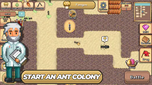 Pocket Ants: Sim. Hormiguero screenshot 8