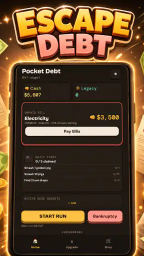 Pocket Debt: Smash & Pay screenshot 6
