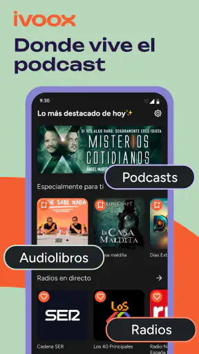 Podcast & Radio iVoox screenshot