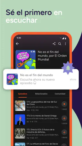 Podcast & Radio iVoox screenshot