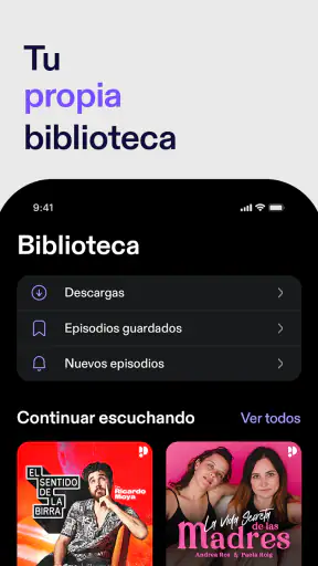 Podimo: Podcasts y Audiolibros screenshot 11