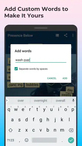 Poetry Magnets: Poems & Lyrics screenshot 11