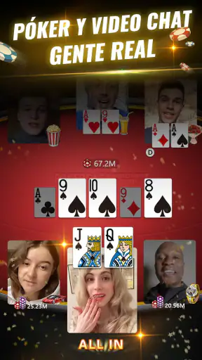 PokerGaga: Poker & Video Chat screenshot 12