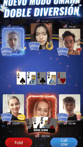 PokerGaga: Poker & Video Chat screenshot 4
