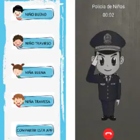 Policia de niños llamada screenshot 2